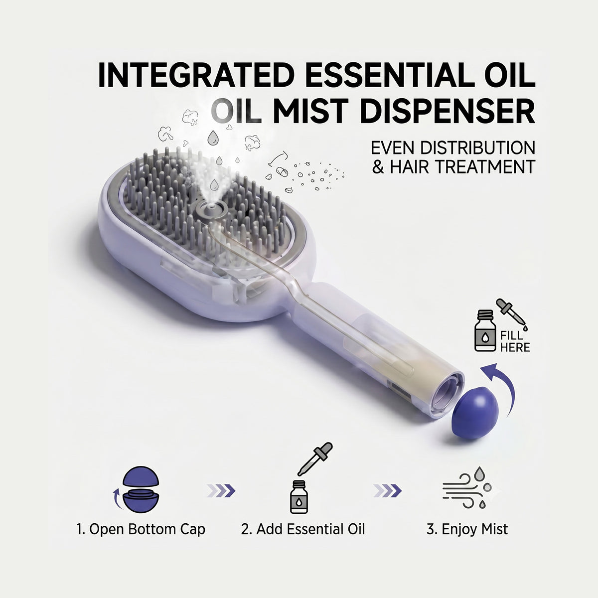 Scalp Therapy Hair Brush