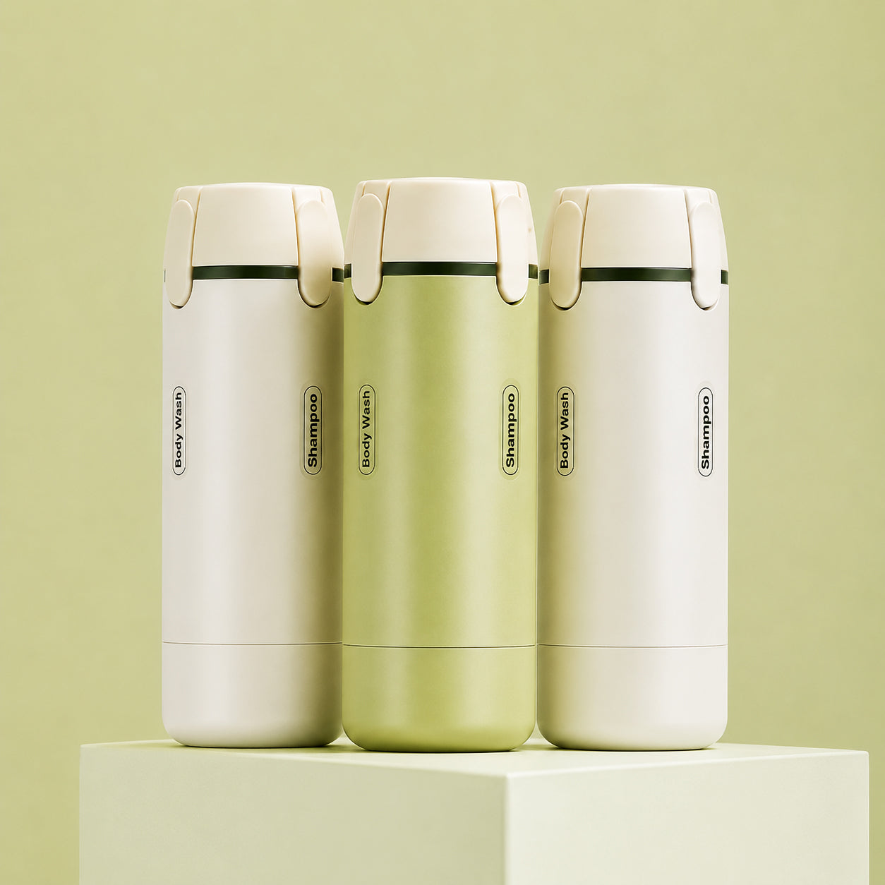 Travel Liquid Dispenser Bottles Set – Leak-Proof Refillable TSA Approved Travel Containers TheCartHive