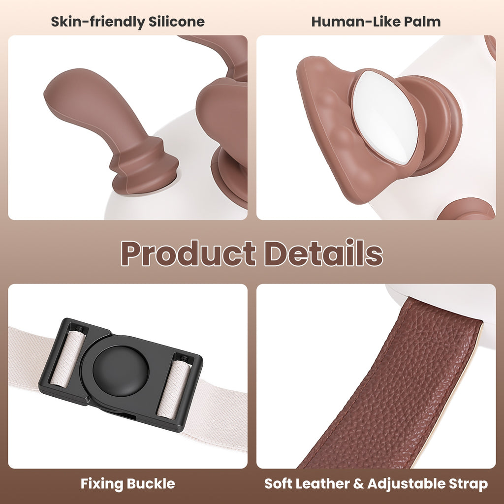 cordless shiatsu neck massager with heat